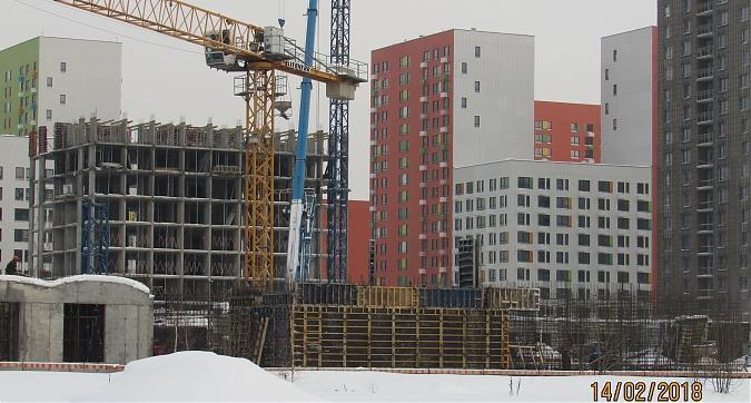 ЖК Бунинские луга, монолитные работы - вид с восточной стороны, фото 7 Квартирный контроль