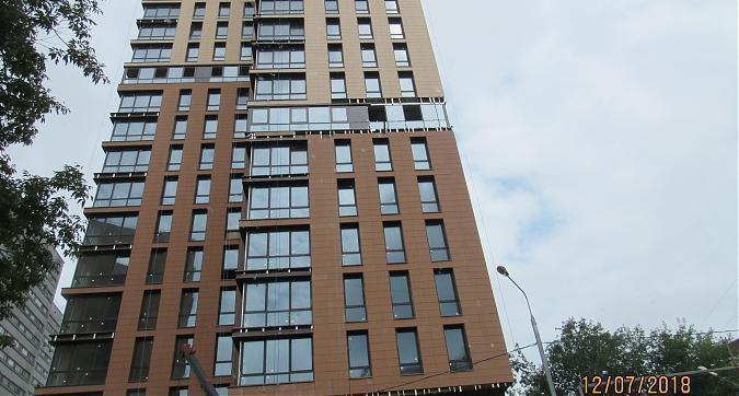 ЖК Монодом (Комплекс апартаментов Monodom), фасадные работы - вид с Международной улицы, фото 1 Квартирный контроль