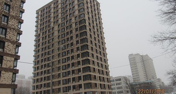 ЖК Смольная, 44 (Комплекс апартаментов Смольная, 44), фасадные работы - вид со Смольной улицы, фото 2 Квартирный контроль