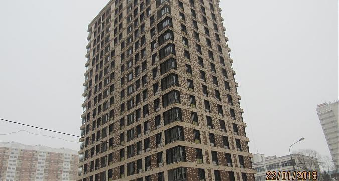 ЖК Смольная, 44 (Комплекс апартаментов Смольная, 44), фасадные работы - вид со Смольной улицы, фото 4 Квартирный контроль
