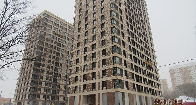 ЖК Смольная, 44 (Комплекс апартаментов Смольная, 44), фасадные работы - вид со Смольной улицы, фото 7 Квартирный контроль