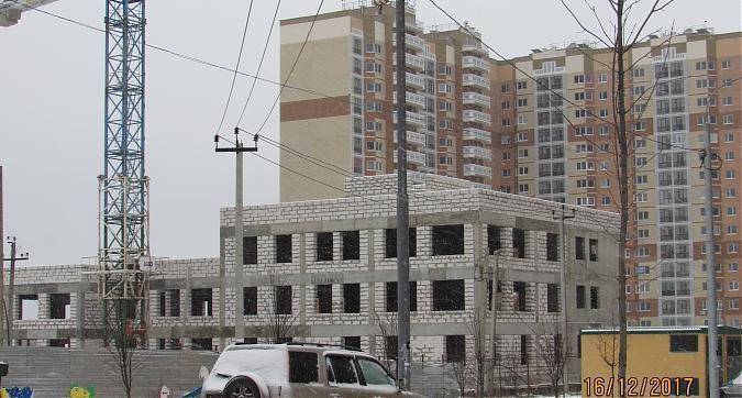 ЖК Южное Домодедово, школа, вид с улицы Курыжова, фото 1 Квартирный контроль