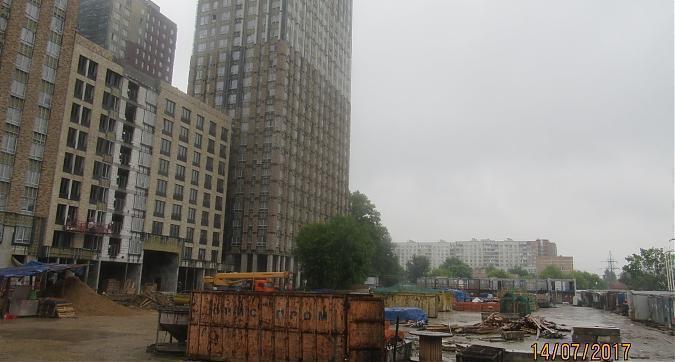 ЖК Домашний, 1-й корпус - вид с Донецкой улицы Квартирный контроль