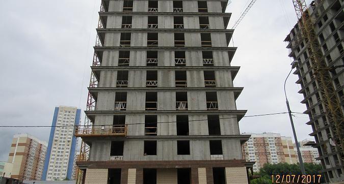 ЖК Смольная, 44 (Комплекс апартаментов Смольная, 44) - вид со Смольной улицы на строительство 1-го корпуса Квартирный контроль
