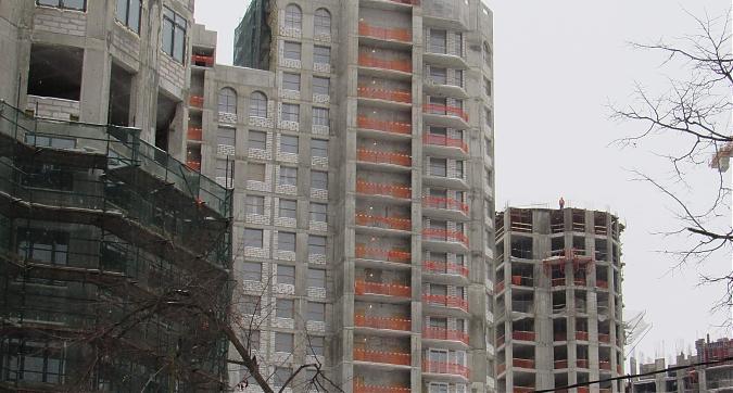 ЖК Династия, фасадные работы, вид с Хорошевского шоссе, фото -4 Квартирный контроль