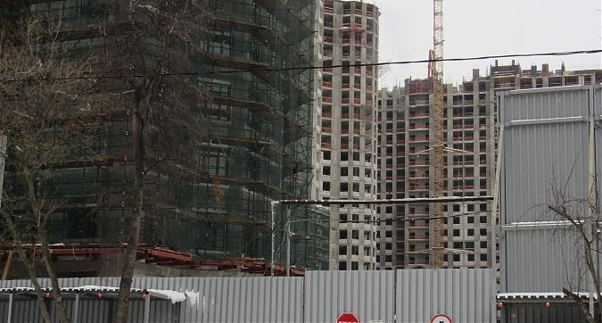 ЖК Династия, фасадные работы, вид с Хорошевского шоссе, фото -6 Квартирный контроль