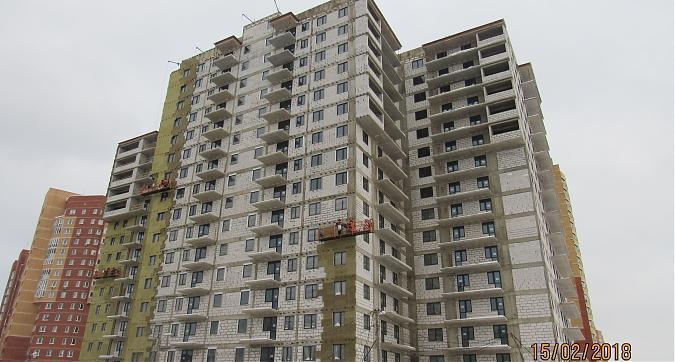 ЖК Солнечный (г.Жуковский), фасадные работы - вид с Солнечной улицы, фото 2 Квартирный контроль