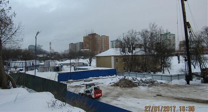ЖК Тетрис - вид на строительную площадку со стороны Волколамского шоссе Квартирный контроль