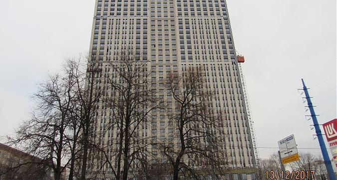 ЖК The MID, фасадные работы - вид с Ленинского проспекта, фото 2 Квартирный контроль