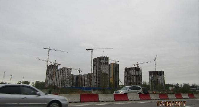 ЖК Одинцово - 1 - вид на строящийся жилой комплекс со стороны Минского шоссе Квартирный контроль