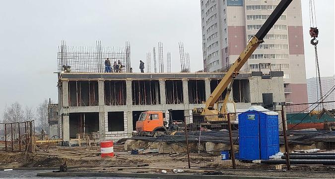 ЖК Хлебникоff, придомовой паркинг, вид на строительство с ул. Хлебозаводской, фото 7 Квартирный контроль