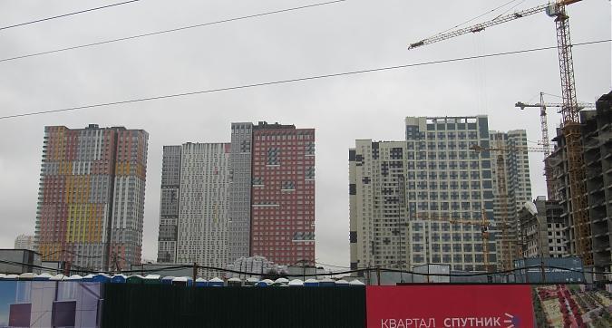 ЖК Спутник (Комплекс апартаментов Спутник), общий вид на комплекс с Мякининского шоссе, фото - 5 Квартирный контроль
