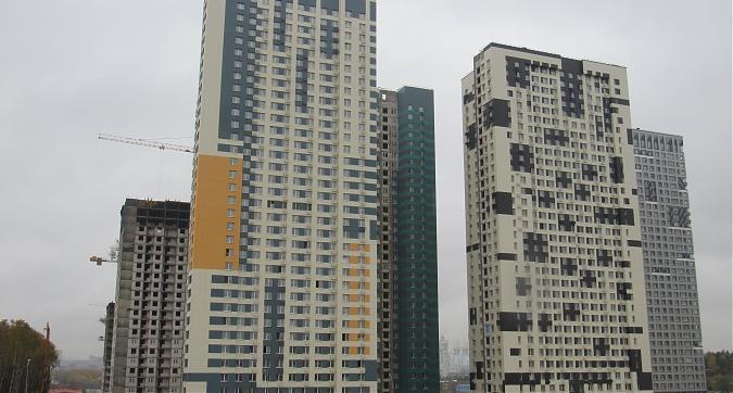ЖК Спутник (Комплекс апартаментов Спутник), общий вид на комплекс с Мякининского шоссе, фото - 8 Квартирный контроль