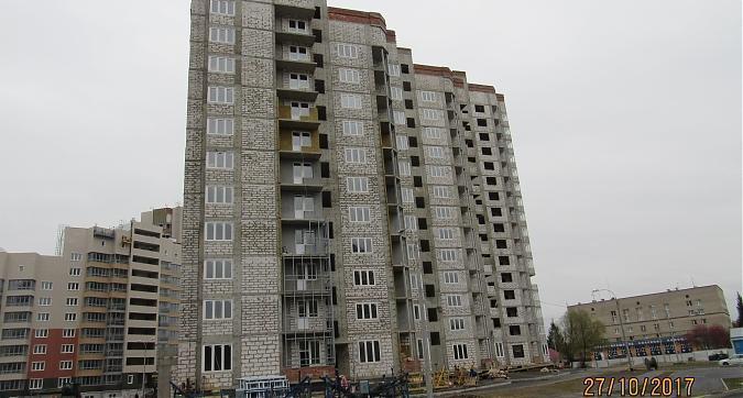 ЖК Бородино, 17-й корпус, вид с улицы Циолковского, фото 1 Квартирный контроль
