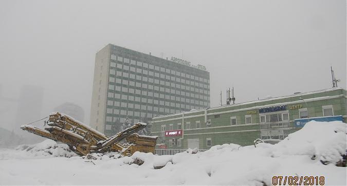 ЖК Prime Park (Прайм Парк) - подготовка территории к строительству, вид с Ленинградского проспекта, фото 1 Квартирный контроль