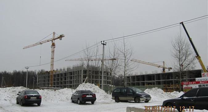 Мкрн Северный - вид на строительную площадку со стороны Дмитровского шоссе Квартирный контроль