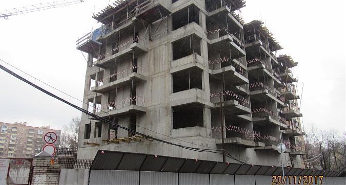 ЖК Свой - монолитные работы на уровне 6-го этажа, вид с Гродненской улицы, фото 1  Квартирный контроль