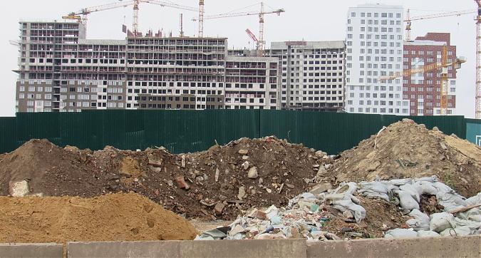 ЖК Румянцево Парк, подготовительные работы к строительству корпуса 3, вид с ул. Речная, фото - 1 Квартирный контроль