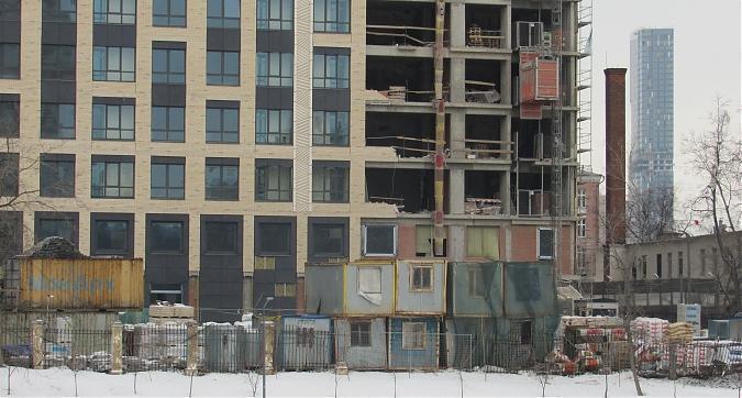 ЖК CITY PARK (Сити парк), фасадные работы, корпус 4, вид с Мантулинской улицы - 6 Квартирный контроль