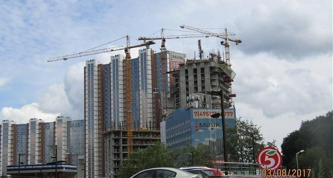 ЖК Маяк - вид на строящийся жилой комплекс со стороны улицы Юннатов Квартирный контроль