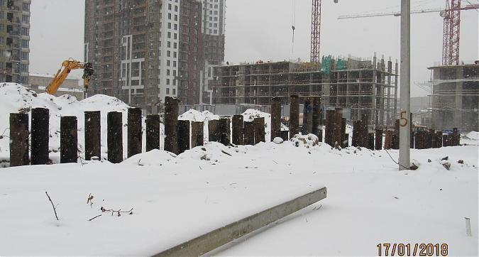 ЖК Лефортово Парк, монолитные работы - вид с проезда Завода Серп и Молот, фото 7 Квартирный контроль