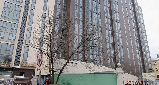ЖК Басманный 5, фасадные работы - вид с Рязанского переулка, фото 8 Квартирный контроль