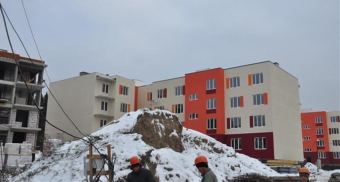 ЖК Шолохово, 4-й корпус, вид со строительной площадки Квартирный контроль