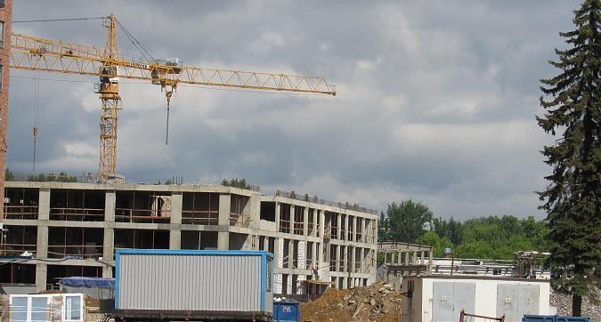 ЖК Мещерский лес, строительство школы, вид с Боровского шоссе, фото - 11 Квартирный контроль
