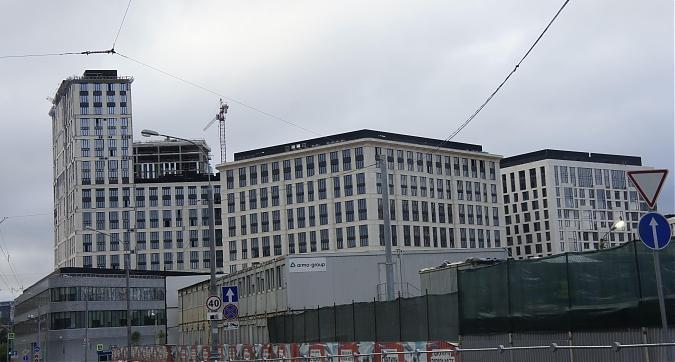 ЖК ВТБ Арена Парк, корпуса 11 и 12, вид с Петровско-Разумовской аллеи, фото 1 Квартирный контроль
