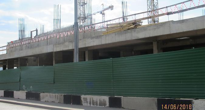 ЖК Парк Легенд, 4-й корпус - монолитные работы, вид с Проектируемого проезда №7020, фото 2 Квартирный контроль