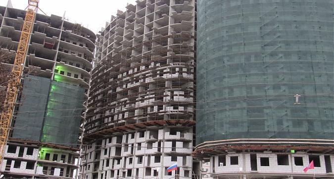ЖК Нахимов (Комплекс апартаментов Nakhimov), общий вид на комплекс с Нахимовского проспекта, фото - 4 Квартирный контроль