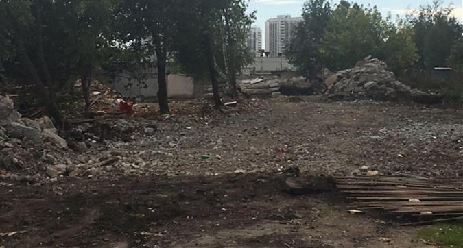 ЖК Лесопарковая - очистка территории под строительство, вид со стороны метро Лесопарковая, фото 5 Квартирный контроль