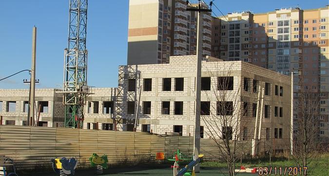 ЖК Южное Домодедово, школа, вид с улицы Курыжова, фото 1 Квартирный контроль