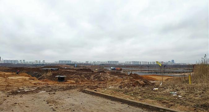 ЖК Город на реке Тушино - 2018, строительство корпуса 5, вид с Волоколамского пр-да, фото 1 Квартирный контроль