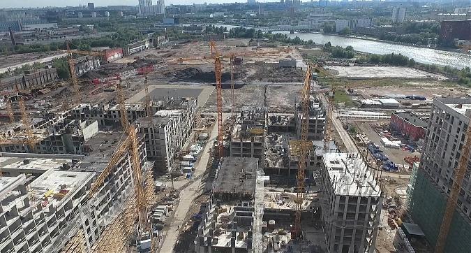 Вид на строительство домов 3, 4, 5, 6, 8  в ЖК ЗилАРТ Квартирный контроль