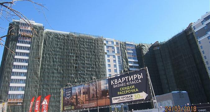 ЖК Прайм тайм - фасадные работы, вид с улицы Викторенко, фото 2 Квартирный контроль