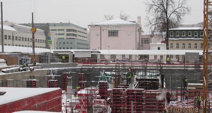 ЖК The Mostman (Мостман), монолитные работы - вид с Большой Андроньевской улицы, фото 4 Квартирный контроль
