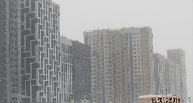 ЖК Город на реке Тушино - 2018 - вид с Проектируемого проезда №5484, фото 1 Квартирный контроль