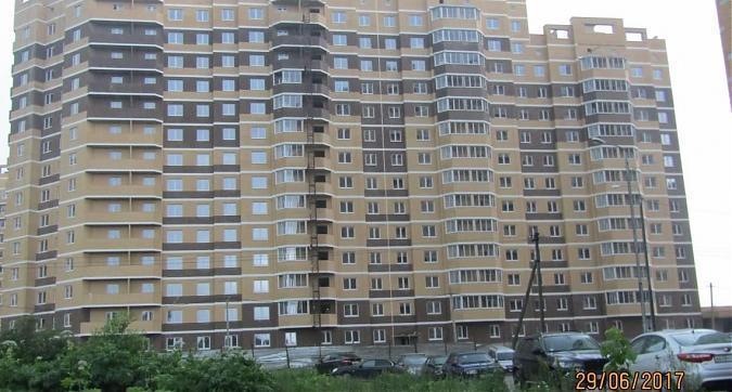 ЖК Новое Пушкино - вид на строящийся комплекс со стороны улицы Просвещения  Квартирный контроль
