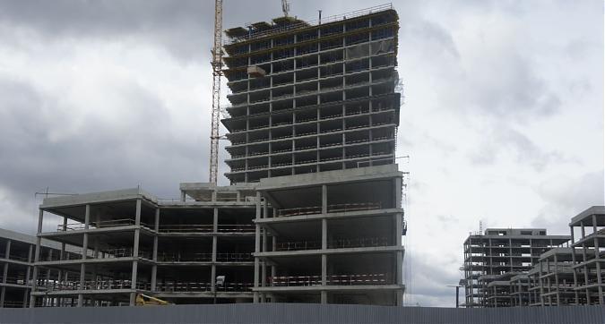 Строящийся офисный комплекс рядом с ЖК Алия, вид с Волоколамского пр-да, фото 2 Квартирный контроль