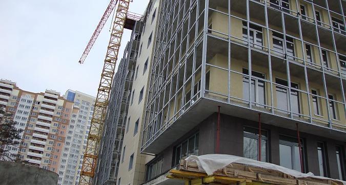  ЖК Янтарь-Apartments, фасадные работы, вид с ул. Левобережная, фото -8 Квартирный контроль
