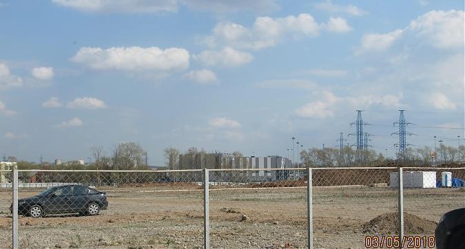 Вид на стройплощадку ЖК Румянцево-Парк с Родниковой улицы, фото 2 Квартирный контроль