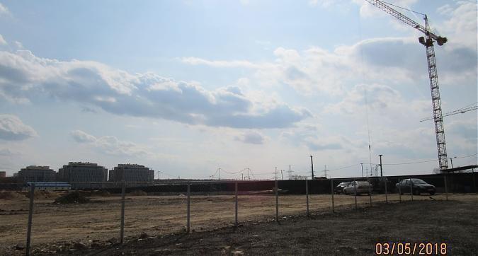 Вид на стройплощадку ЖК Румянцево-Парк с Родниковой улицы, фото 3 Квартирный контроль