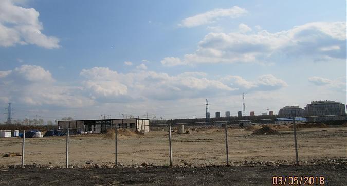 Вид на стройплощадку ЖК Румянцево-Парк с Родниковой улицы, фото 4 Квартирный контроль