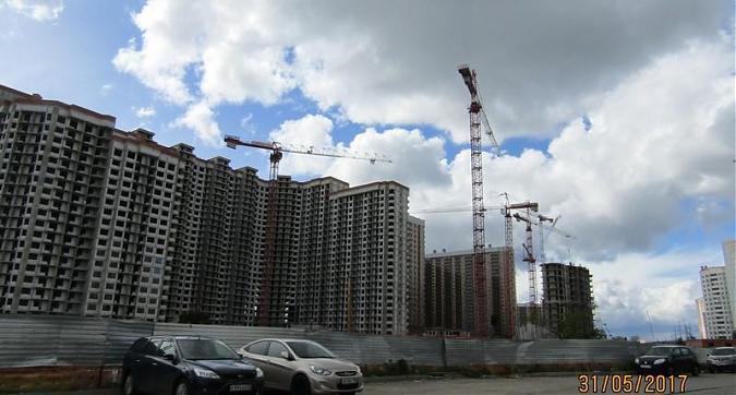 UP - квартал Сколковский - вид на строящийся жилой комплекс со стороны улицы Чистяковой Квартирный контроль