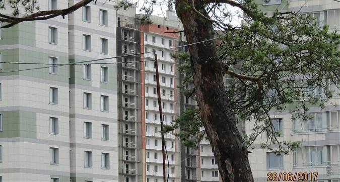 ЖК Лидер Парк - вид на строящийся корпус 3 со стороны 1-го Рупасовского переулка Квартирный контроль