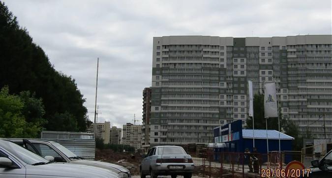 ЖК Лидер Парк - вид на строящийся корпус 1 со стороны 1-го Рупасовского переулка Квартирный контроль