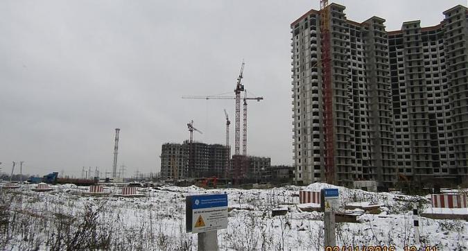 UP-квартал Сколковский - вторая очередь, вид на 9-1 и 12-й корпуса со стороны улицы Чистяковой Квартирный контроль