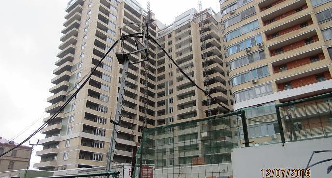 ЖК На ул Мельникова, 6-й корпус, фасадные работы - вид с улицы Мельникова, фото 1 Квартирный контроль