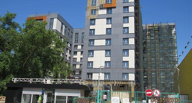 ЖК Отражение, фасадные работы - вид на комплекс с 12-го проезда Марьиной Рощи, фото 7 Квартирный контроль